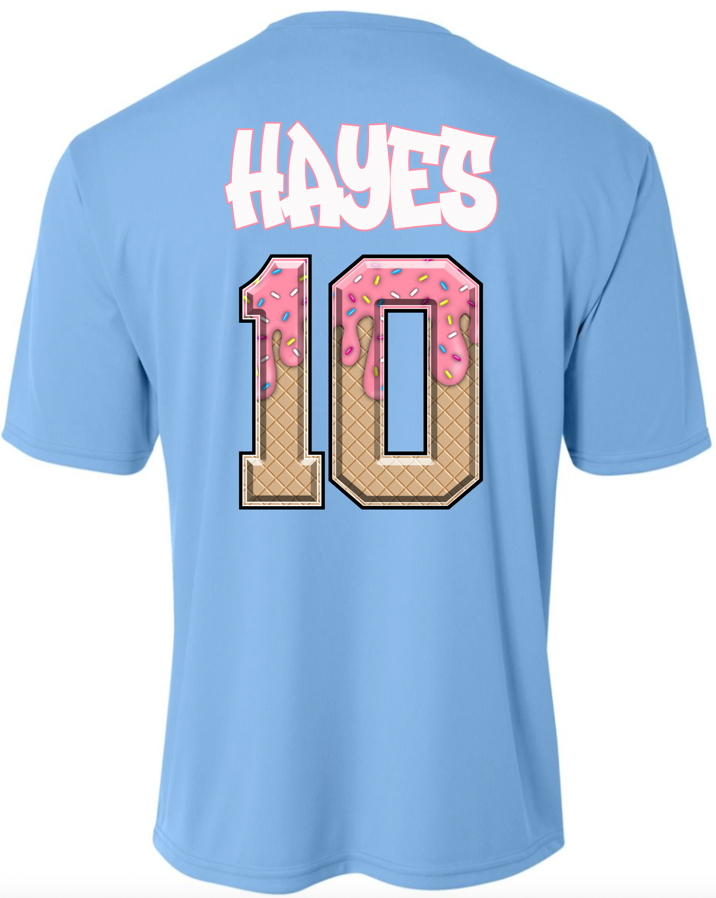 Rebel Baseball Drip Jersey Tee