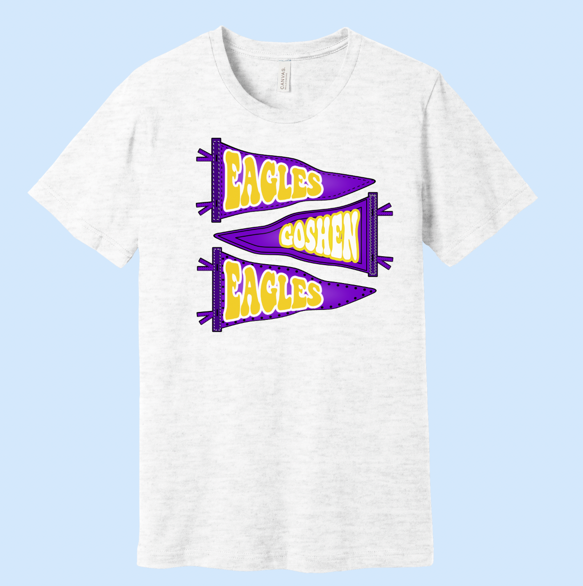 Team Pennant Bella Tshirt - Adult