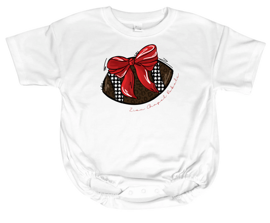 🎀 🏈 Football Bow Mascot - Toddler