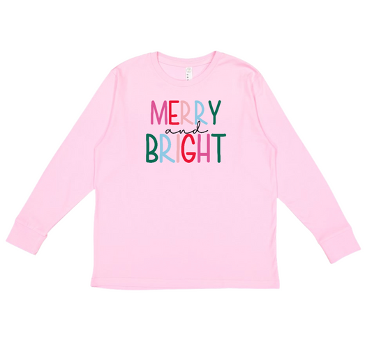 Merry & Bright Longsleeve Tee