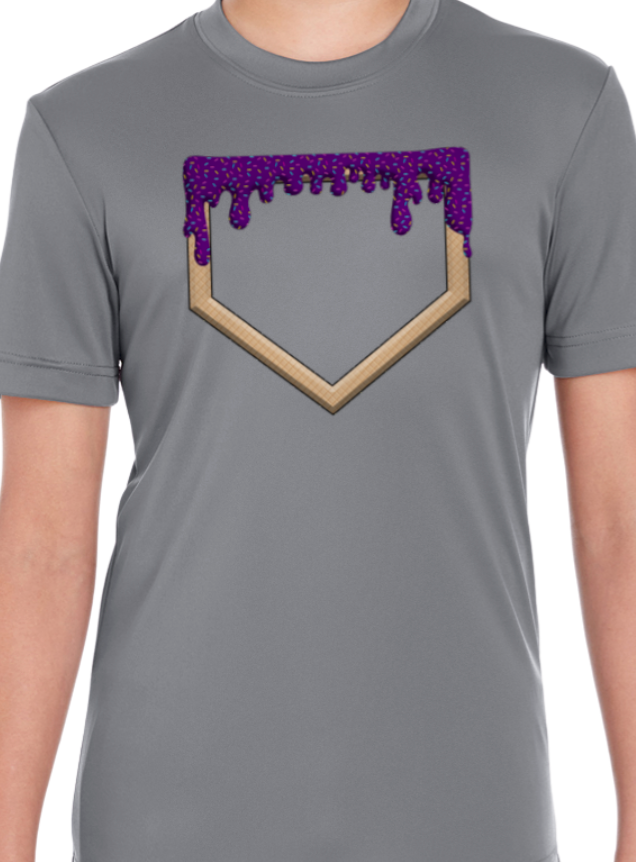 ⚾️ Baseball Drip Purple - Youth💧
