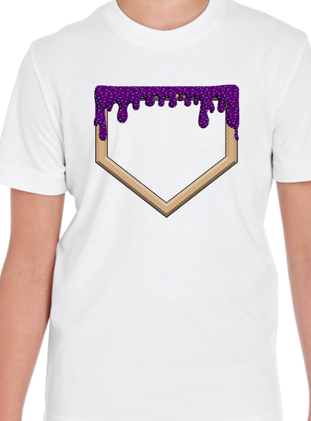 ⚾️ Baseball Drip Purple - Youth💧