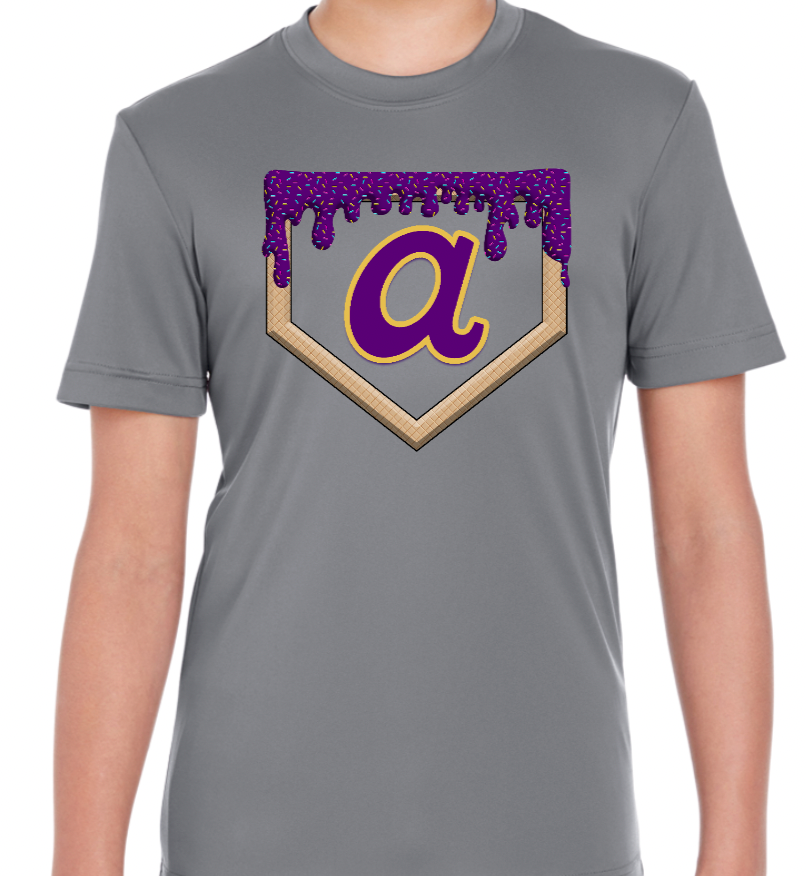 ⚾️ Ariton Baseball Drip Purple a - Youth💧