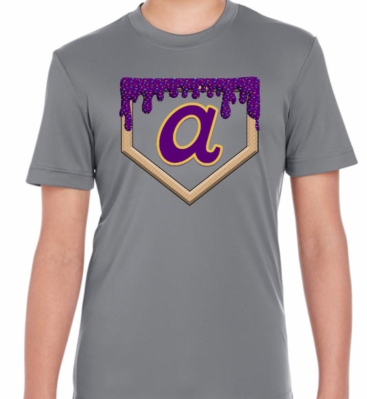 ⚾️ Ariton Baseball Drip Purple a - Youth💧