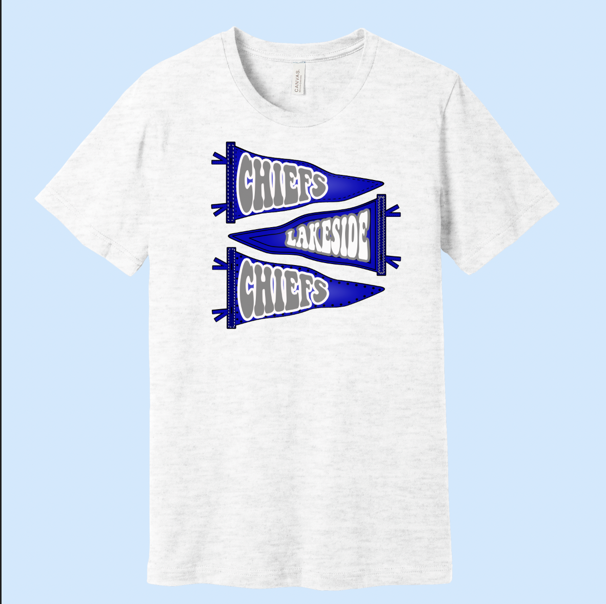 Team Pennant Bella Tshirt - Adult