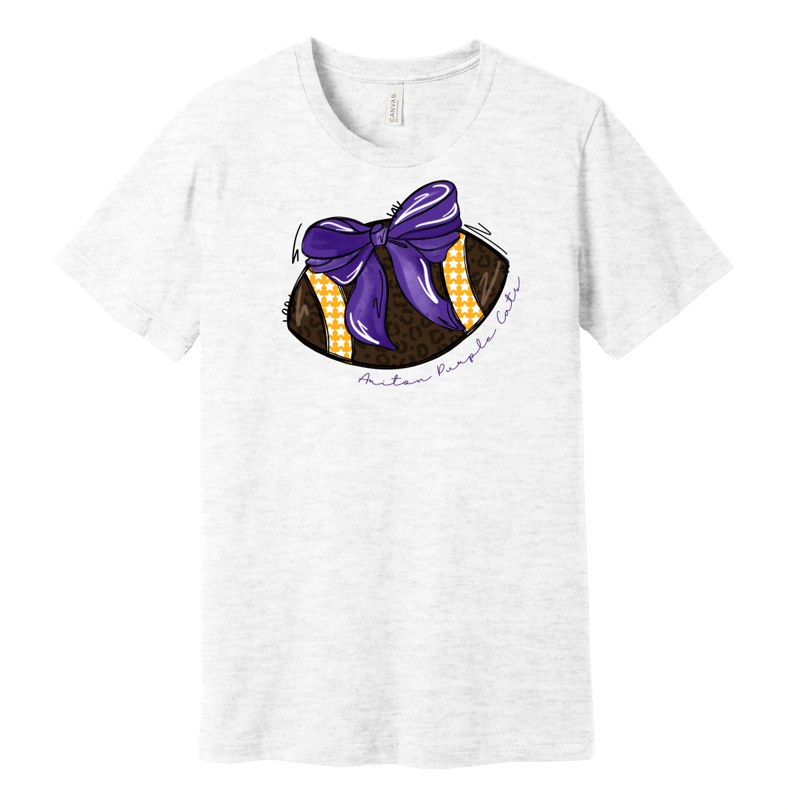 🎀 🏈 Football Bow Mascot - Adult