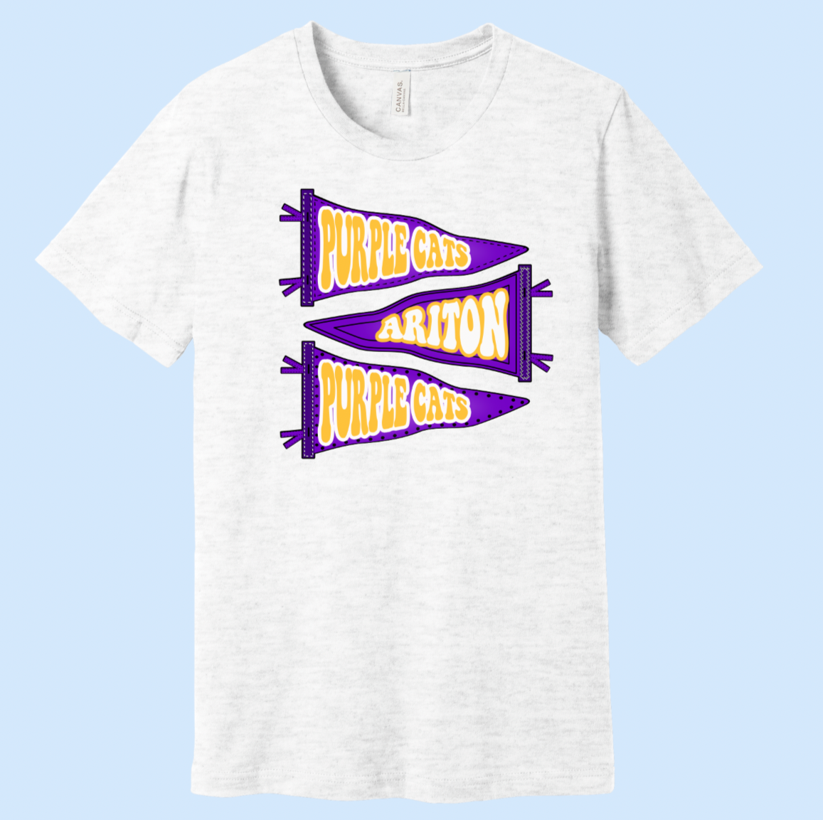 Team Pennant Bella Tshirt - Adult