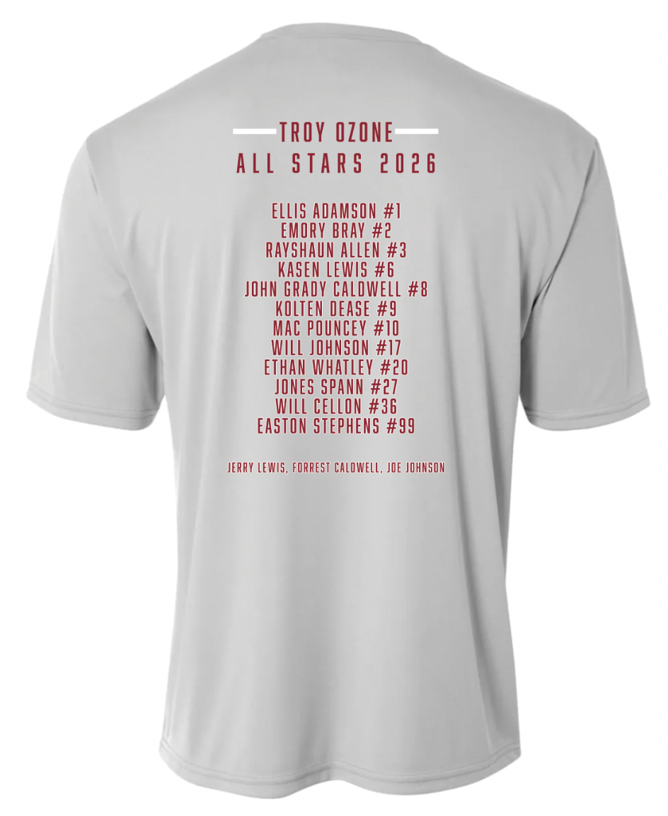 Troy 2026 Ozone All Stars Baseball *Order closes 5/18
