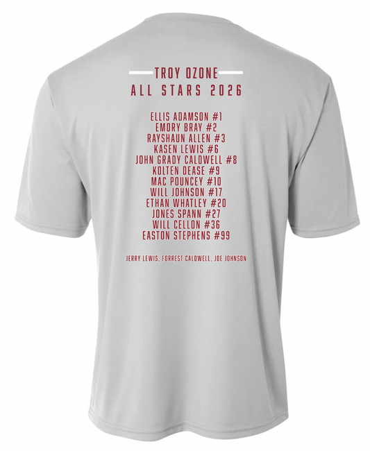 Troy 2026 Ozone All Stars Baseball *Order closes 5/18