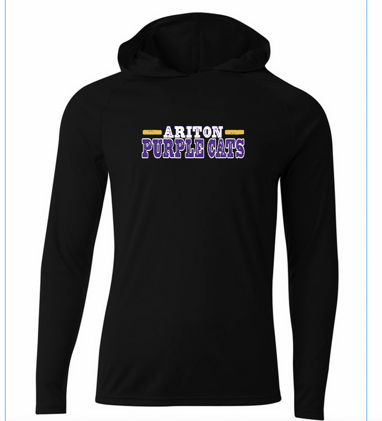 Ariton Purple Cats Hoodie