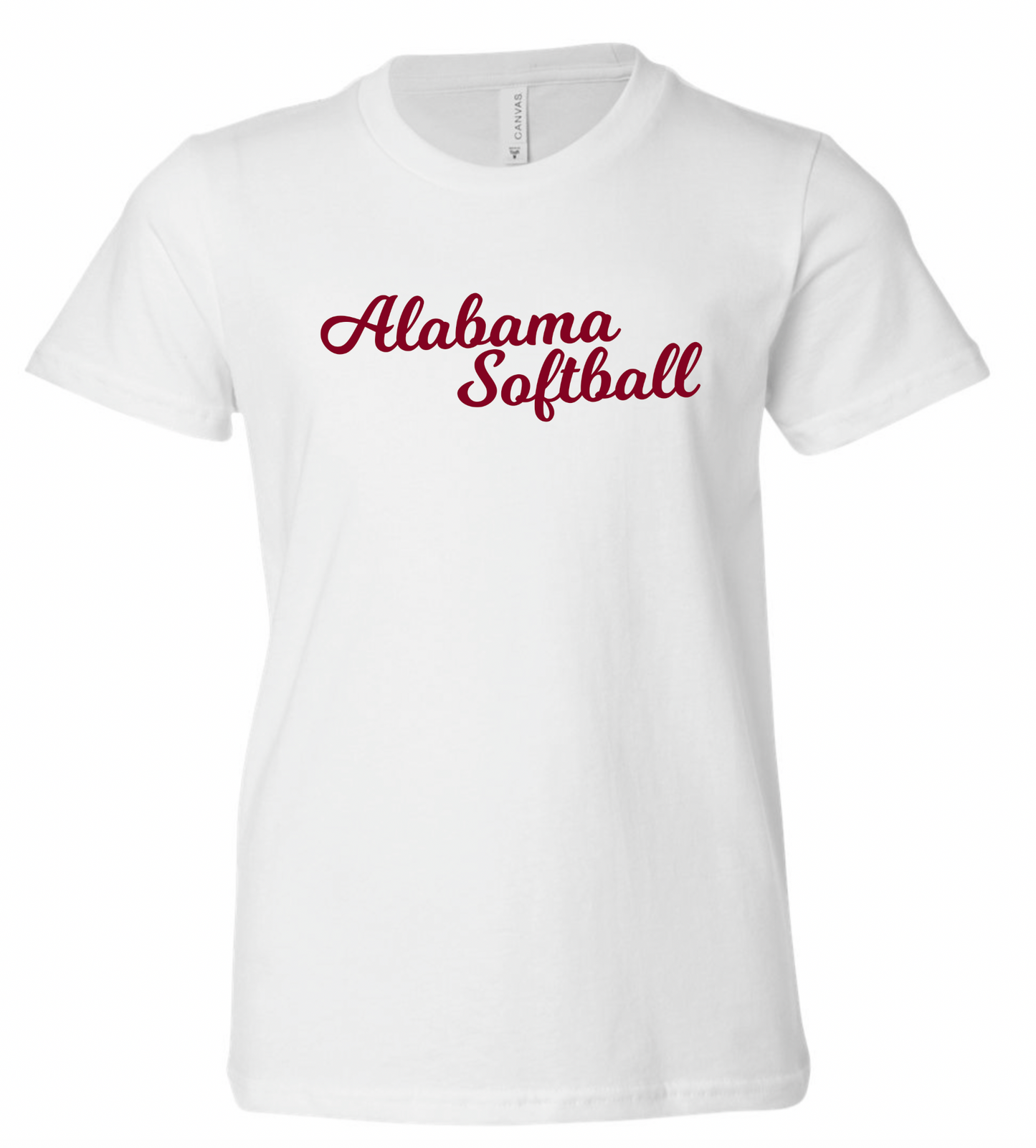 Alabama Softball script - Bella Canvas youth & adult