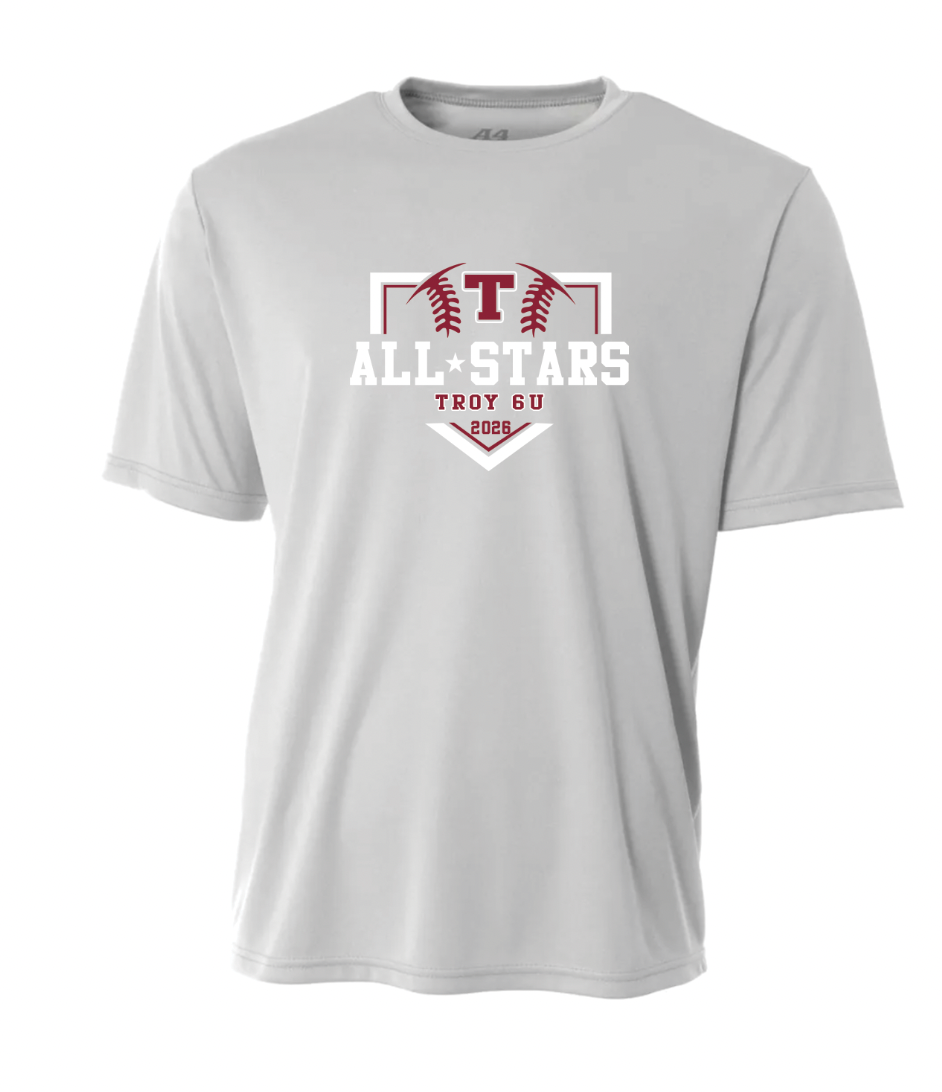 Troy 6U All Stars Baseball (Roster) *Order closes 5/18