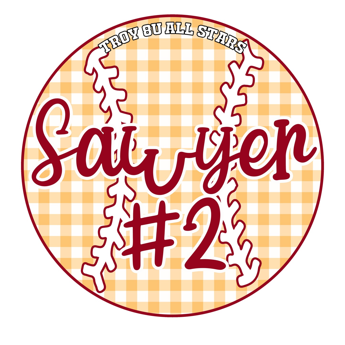 Troy 8U Darlings Magnets