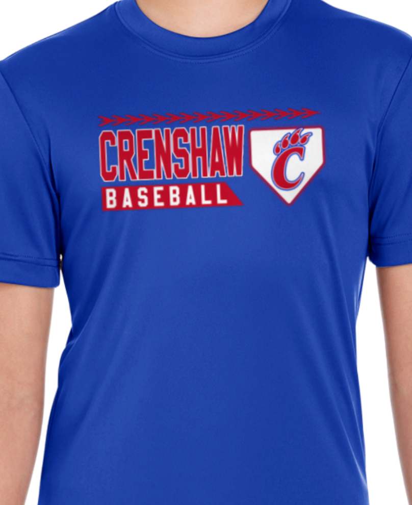 Crenshaw Christian Academy Cougars Youth Dri-Fit - Custom Designs