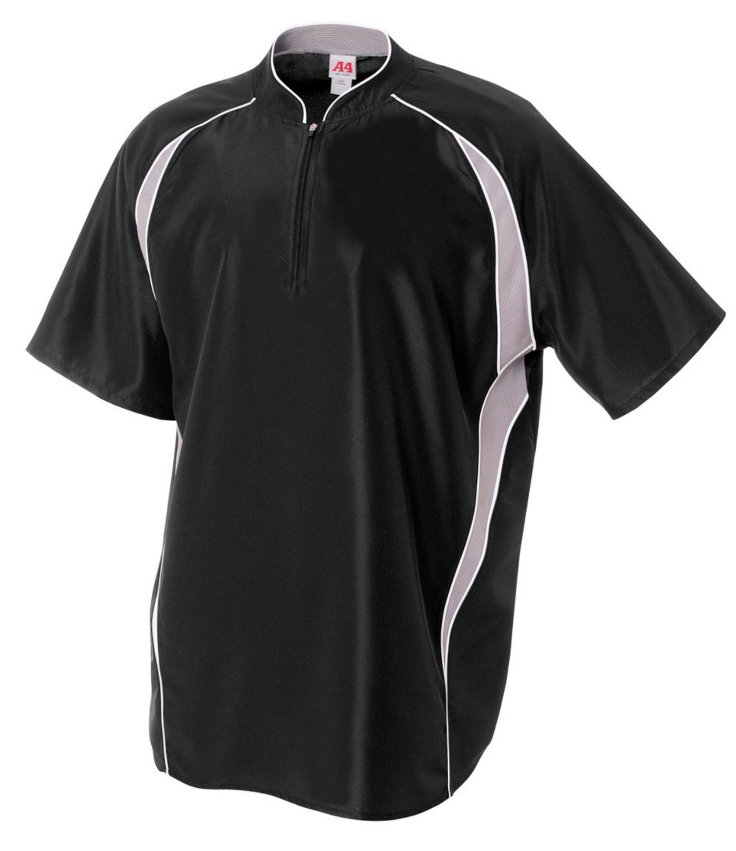 A4 1/4 Zip Batting Jacket