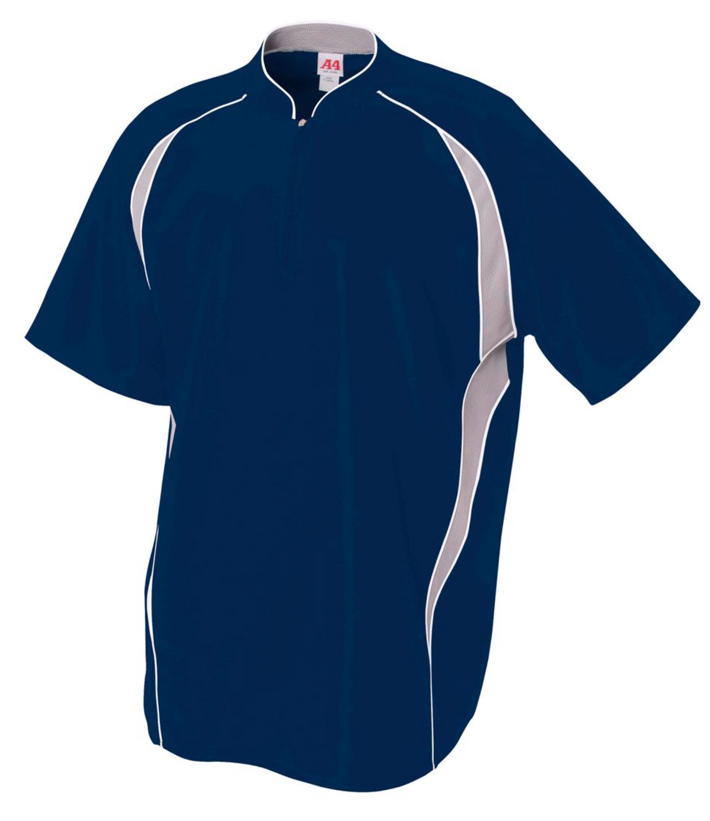 A4 1/4 Zip Batting Jacket