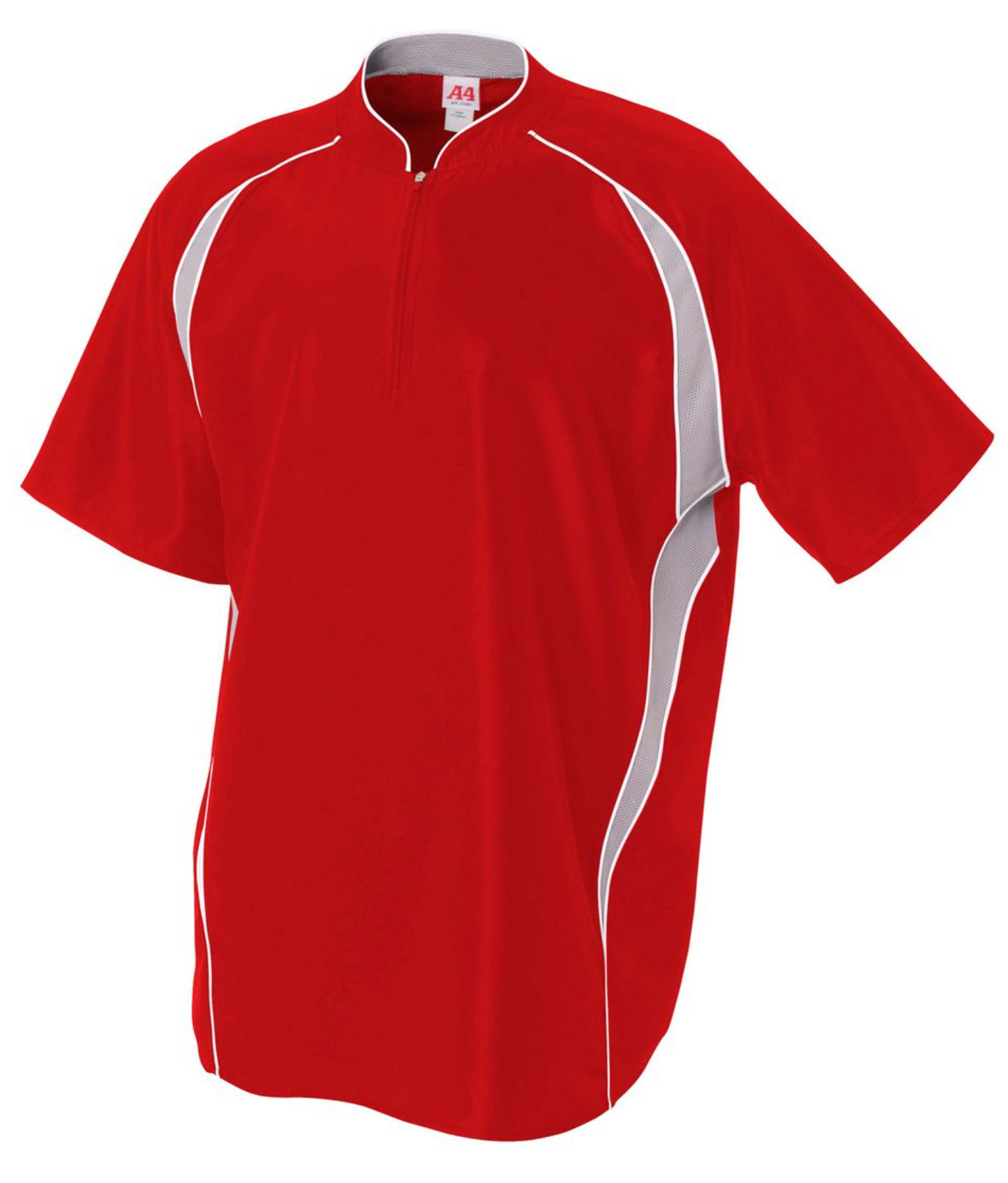 A4 1/4 Zip Batting Jacket