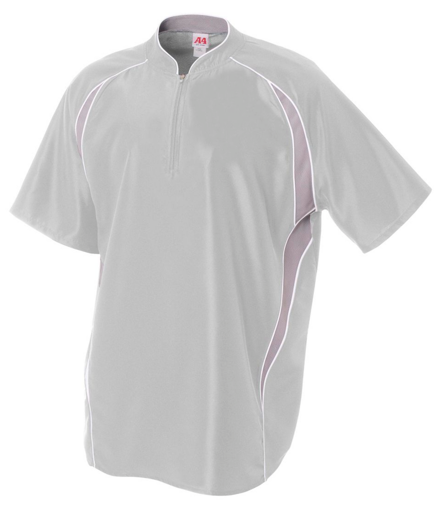 A4 1/4 Zip Batting Jacket