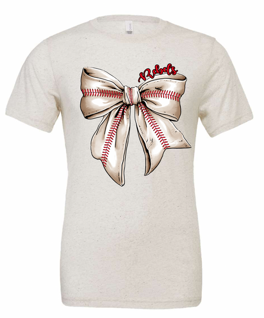 Baseball Mascot Bow - Adult