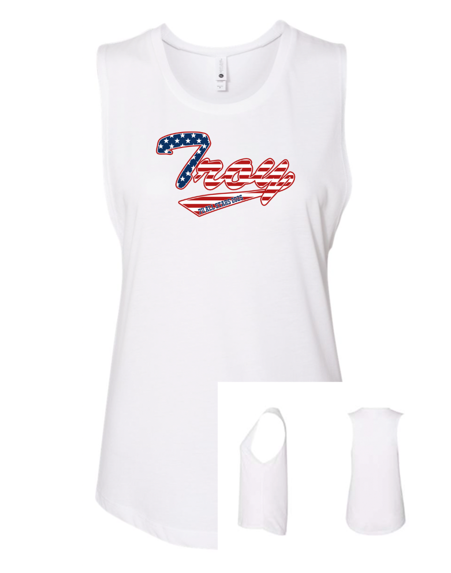 Troy 7U Fan Shirt - Next Level Festival Muscle Tank or Tshirt