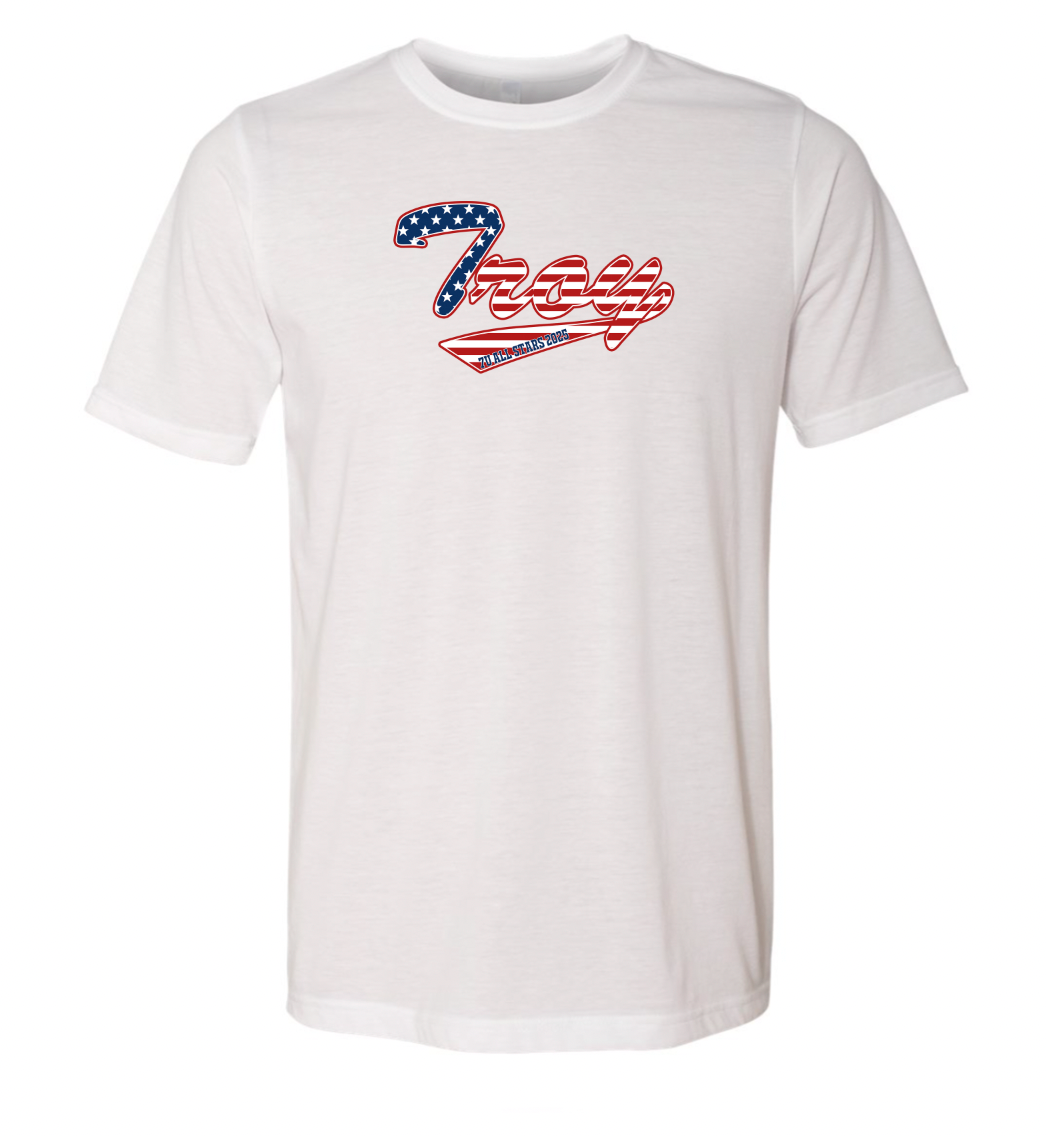 Troy 7U Fan Shirt - Next Level Festival Muscle Tank or Tshirt