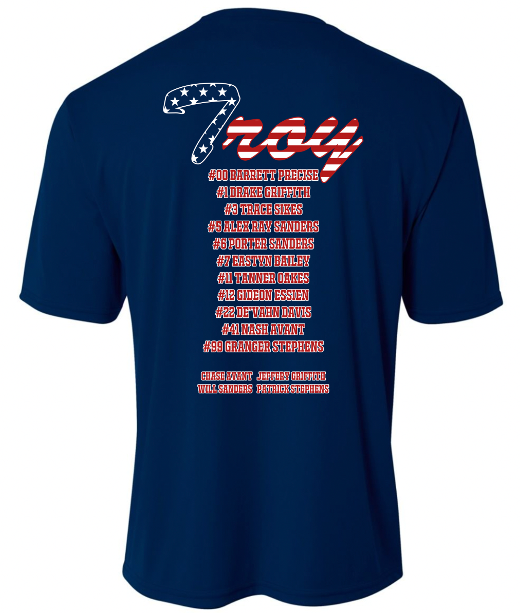Troy 7U Roster - A4 short sleeve