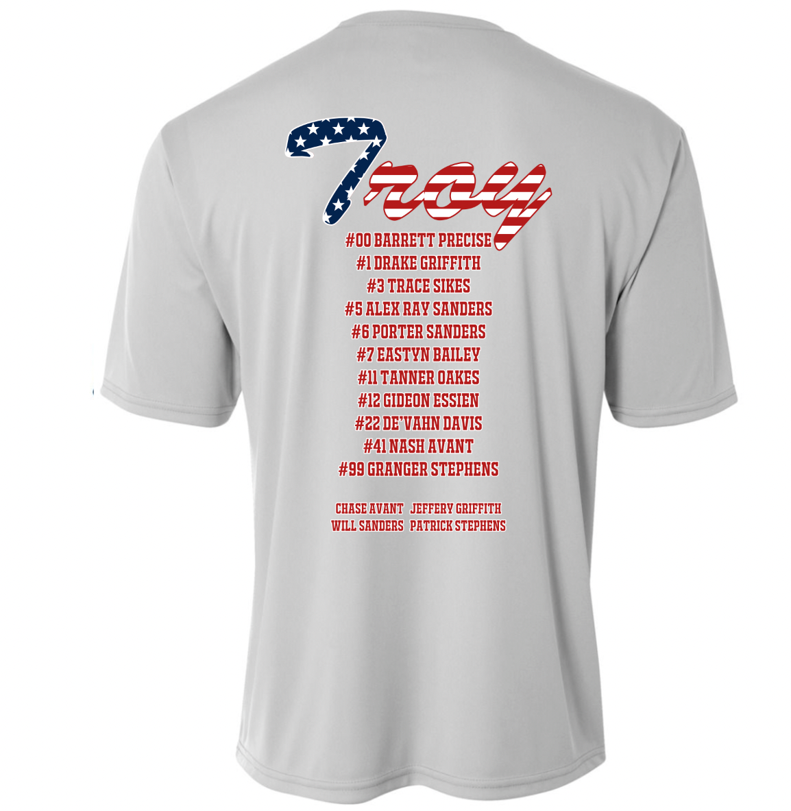 Troy 7U Roster - A4 short sleeve