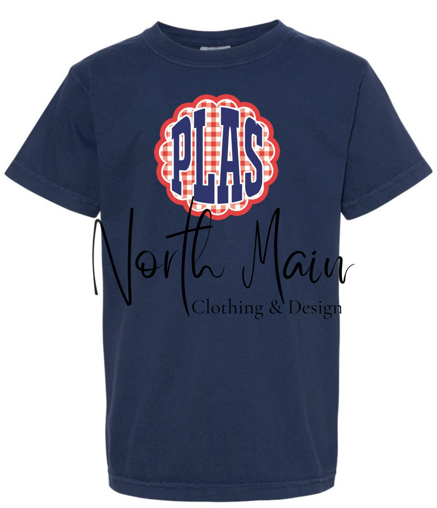 Scalloped School Comfort Color