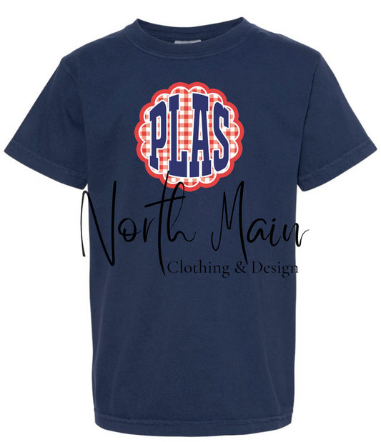 Scalloped School Comfort Color