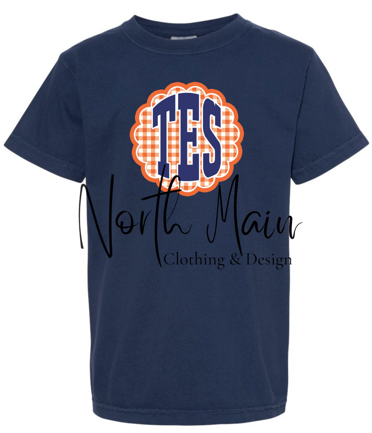 Scalloped School Comfort Color