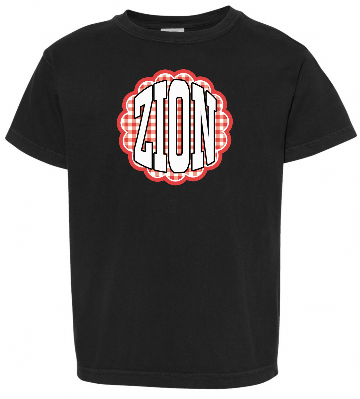 Scalloped School Comfort Color