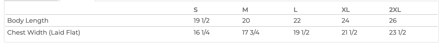 Troy Stack - Bella Canvas Crop Racerback Tank (black) or Gildan Softstyle Tshirt