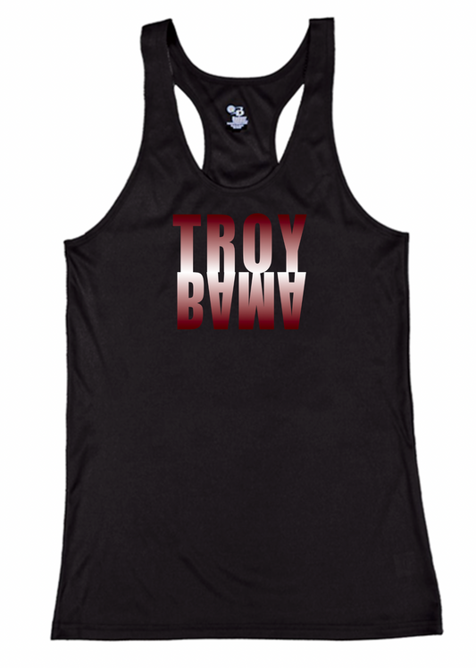 Troy Bama Gradient Design - Badger Women's Tank