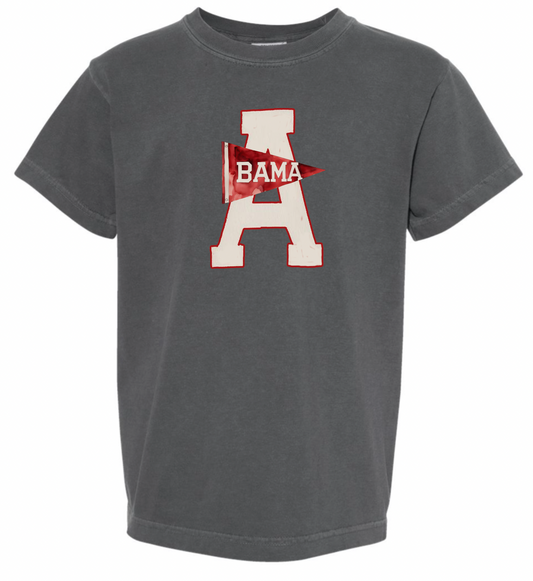 Bama Pennant - Comfort Colors Tee (youth & adult)