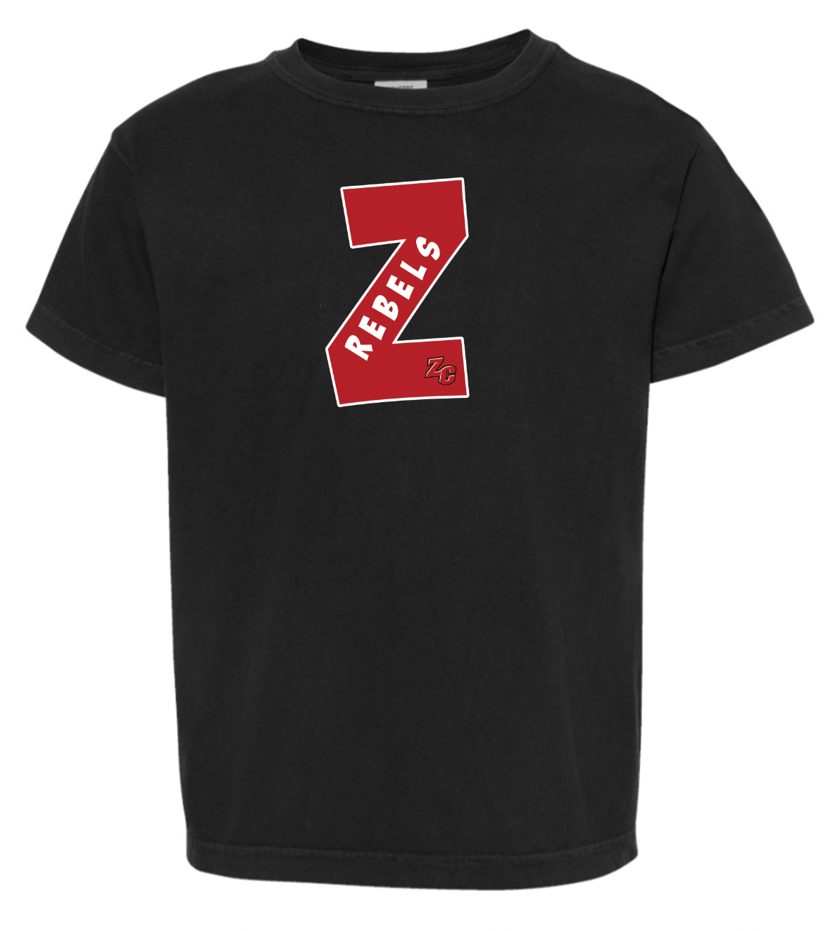 School Letter Mascot Design - Youth & Adult - Comfort Color