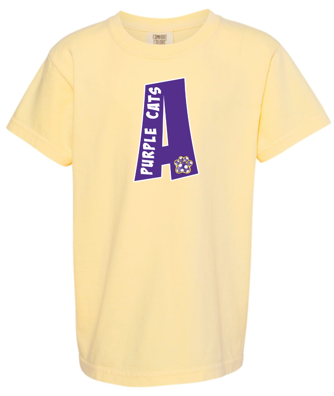 School Letter Mascot Design - Youth & Adult - Comfort Color