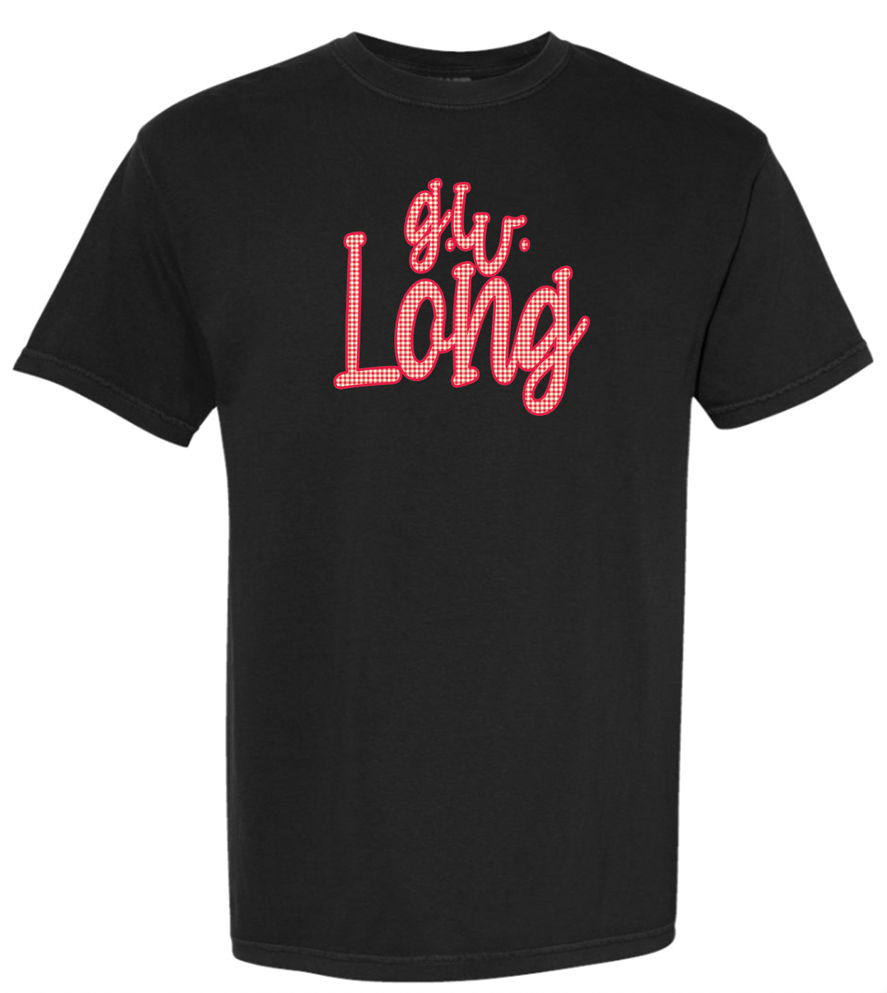 School Gingham Design - Youth & Adult - Comfort Color