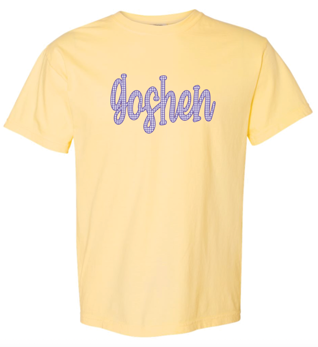 School Gingham Design - Youth & Adult - Comfort Color