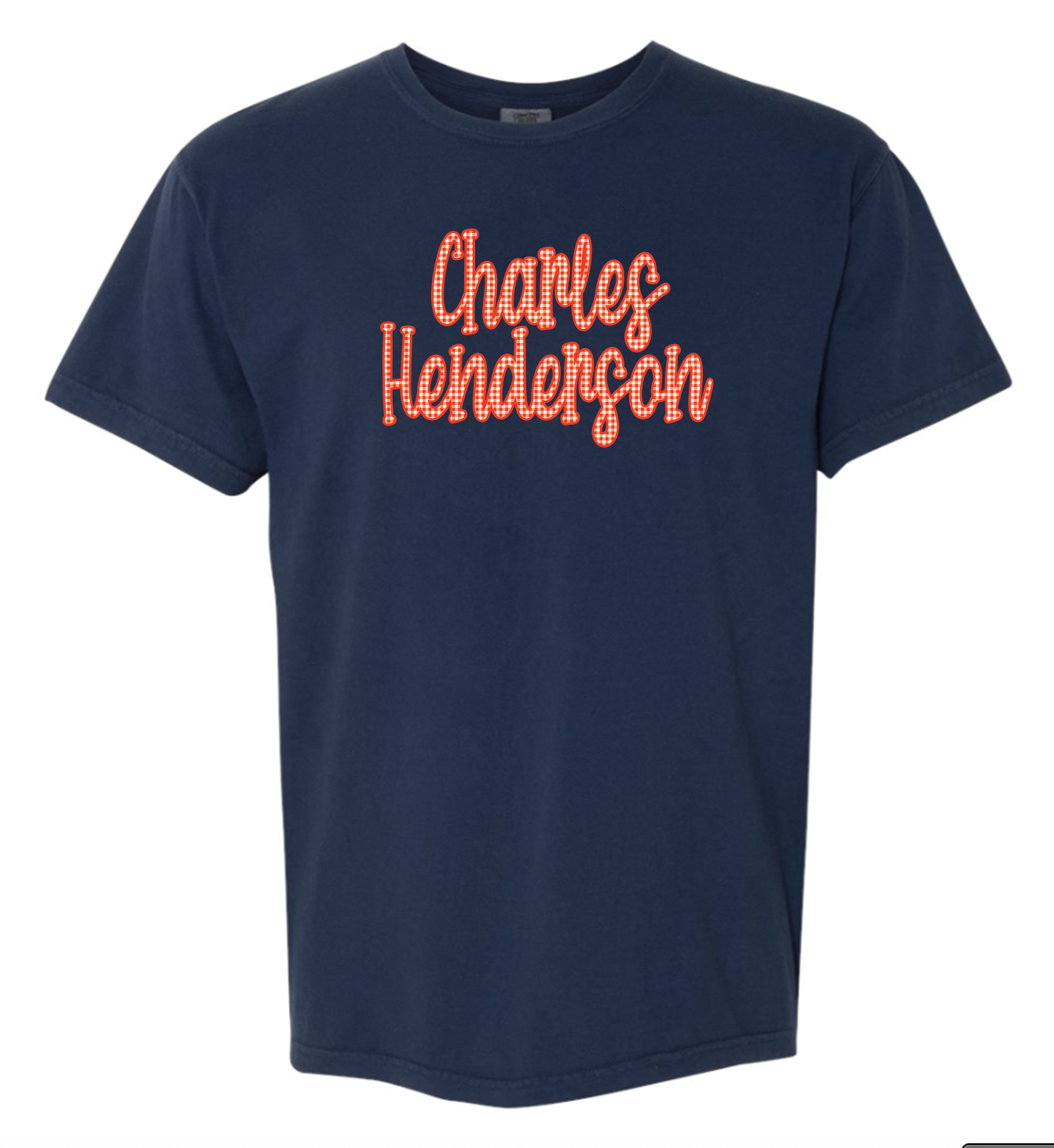 School Gingham Design - Youth & Adult - Comfort Color