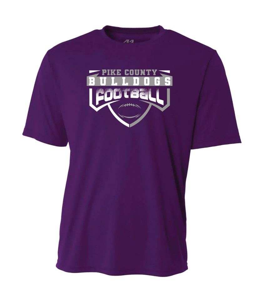 School & Mascot Football - A4 Short Sleeve - solid - youth