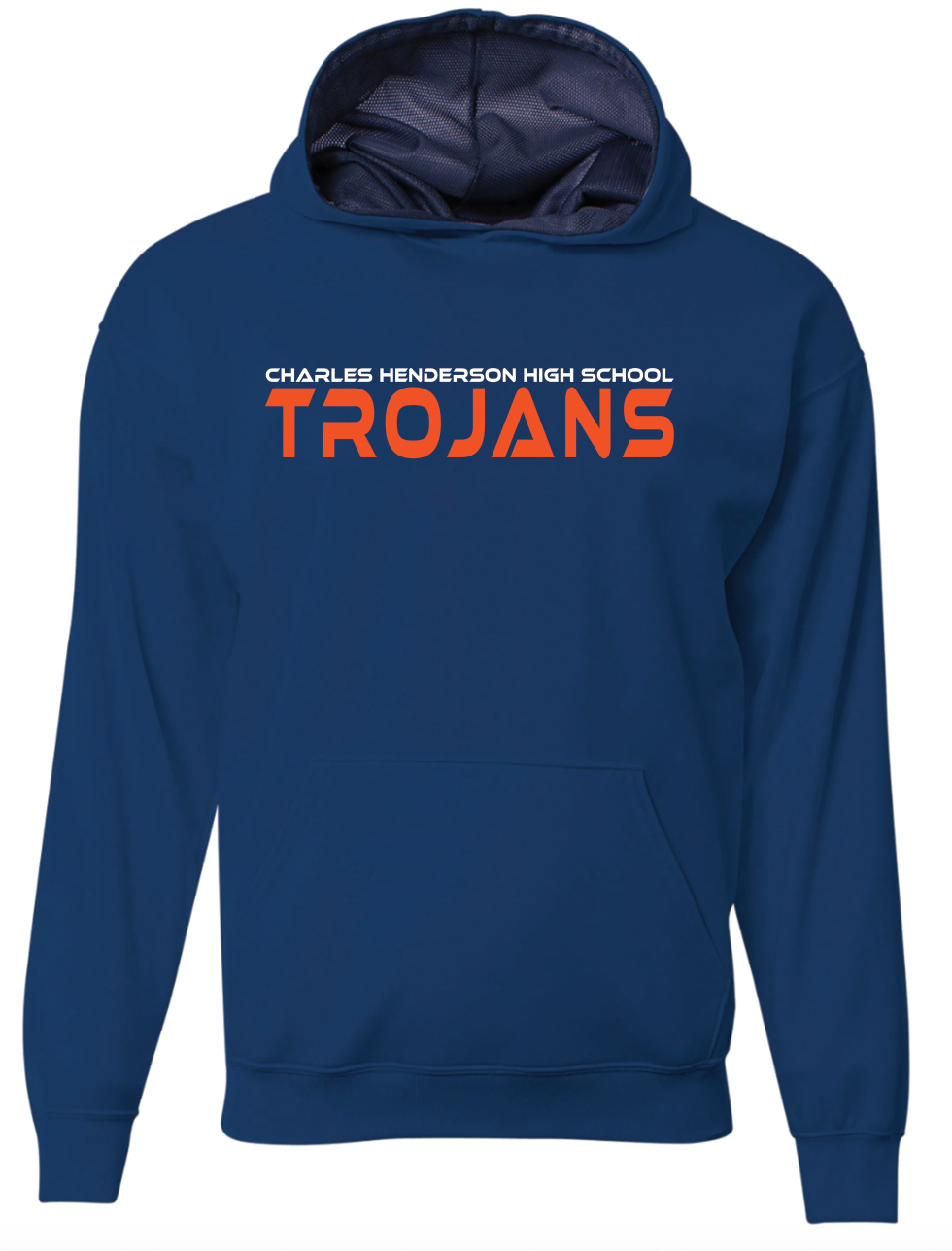 A4 Fleece Hoodie  - School & Mascot