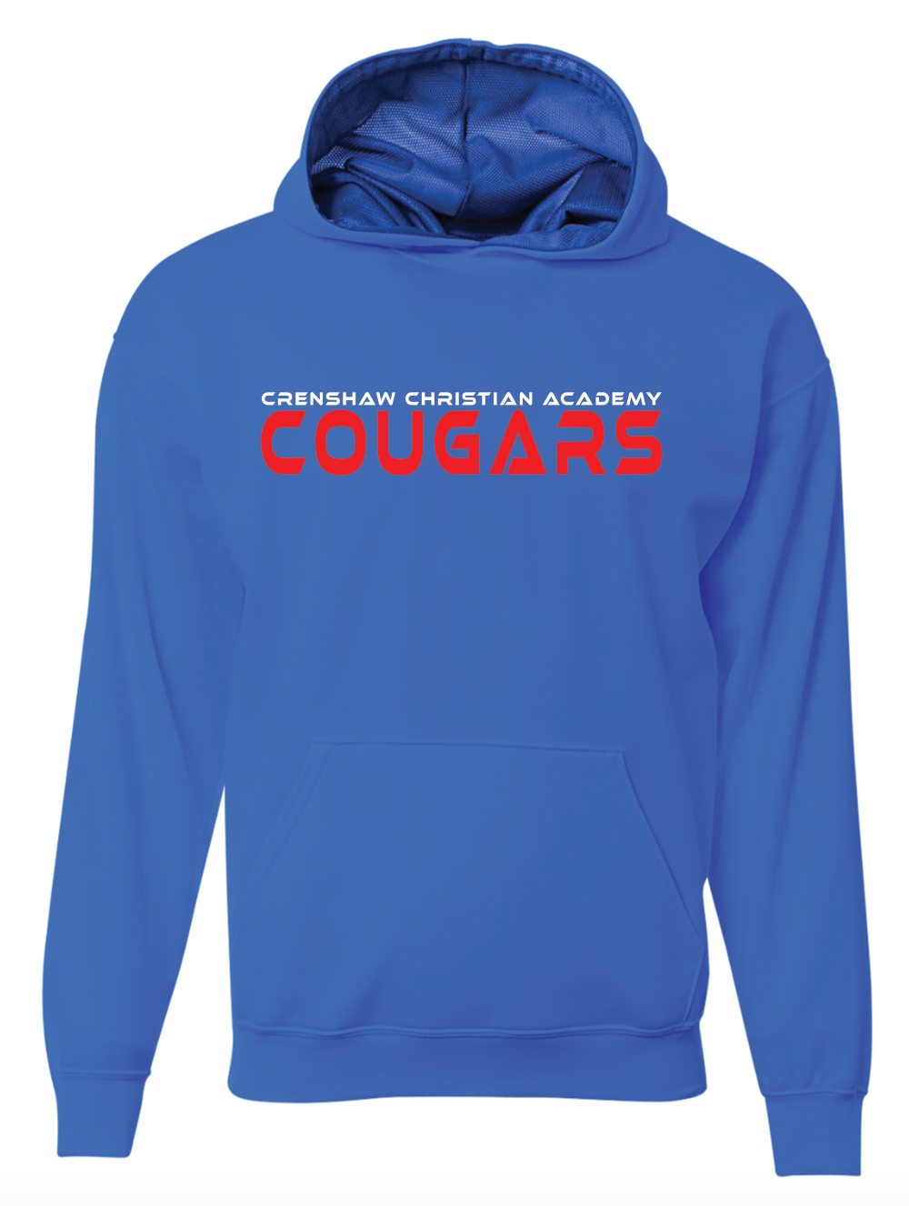 A4 Fleece Hoodie  - School & Mascot