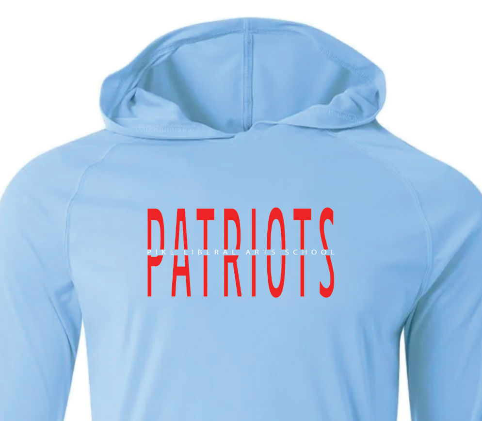 Mascot School Split Long Sleeve Performance Hoodie A4 Youth & Adult