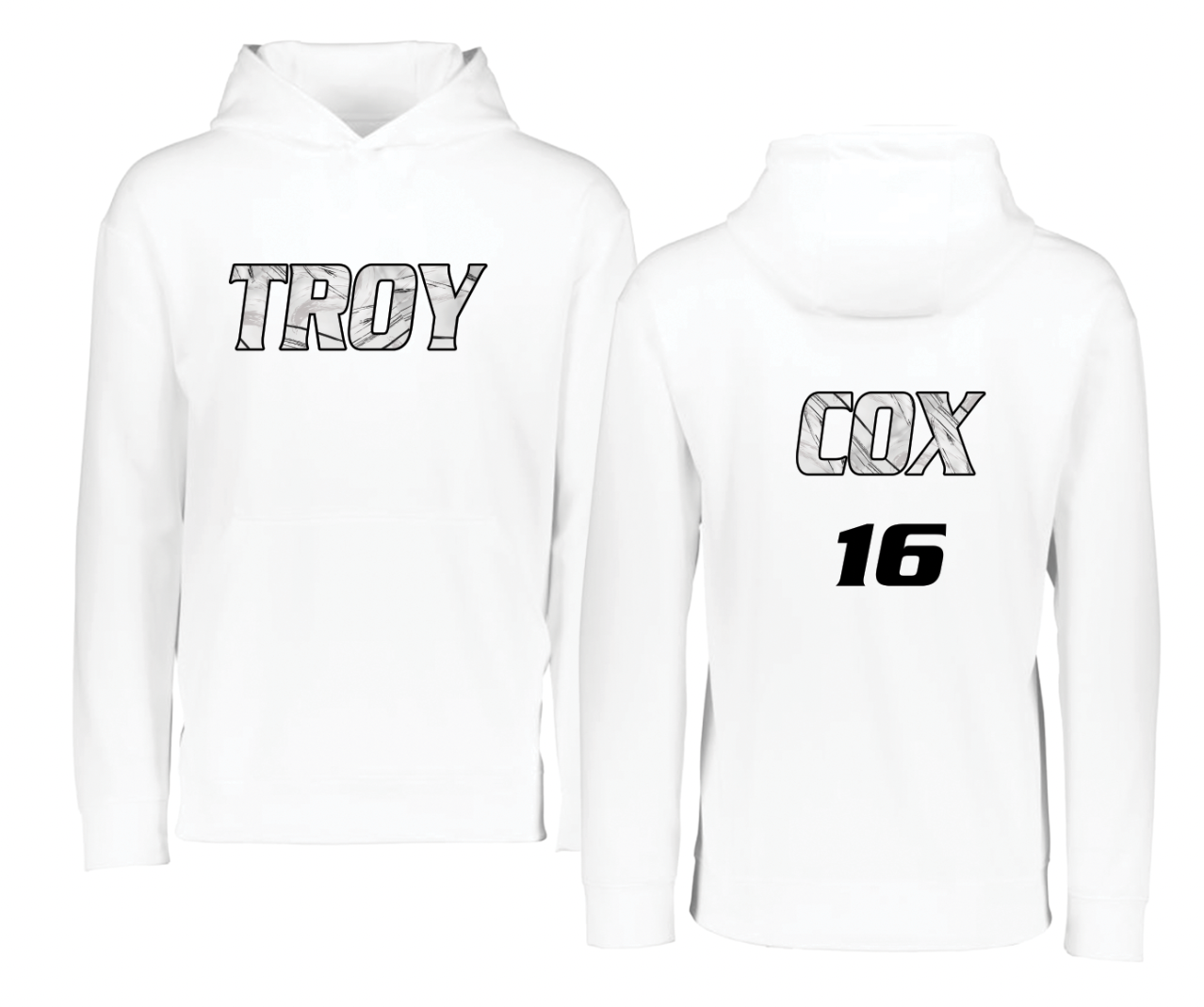 Troy 10U Girls All-Star Soccer Player Hoodie