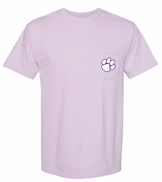 Comfort Color Logo Pocket Tee