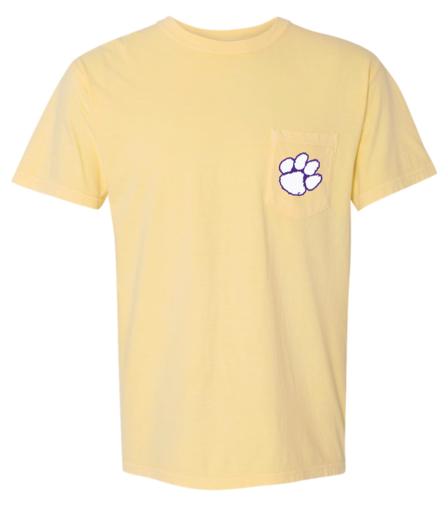 Comfort Color Logo Pocket Tee