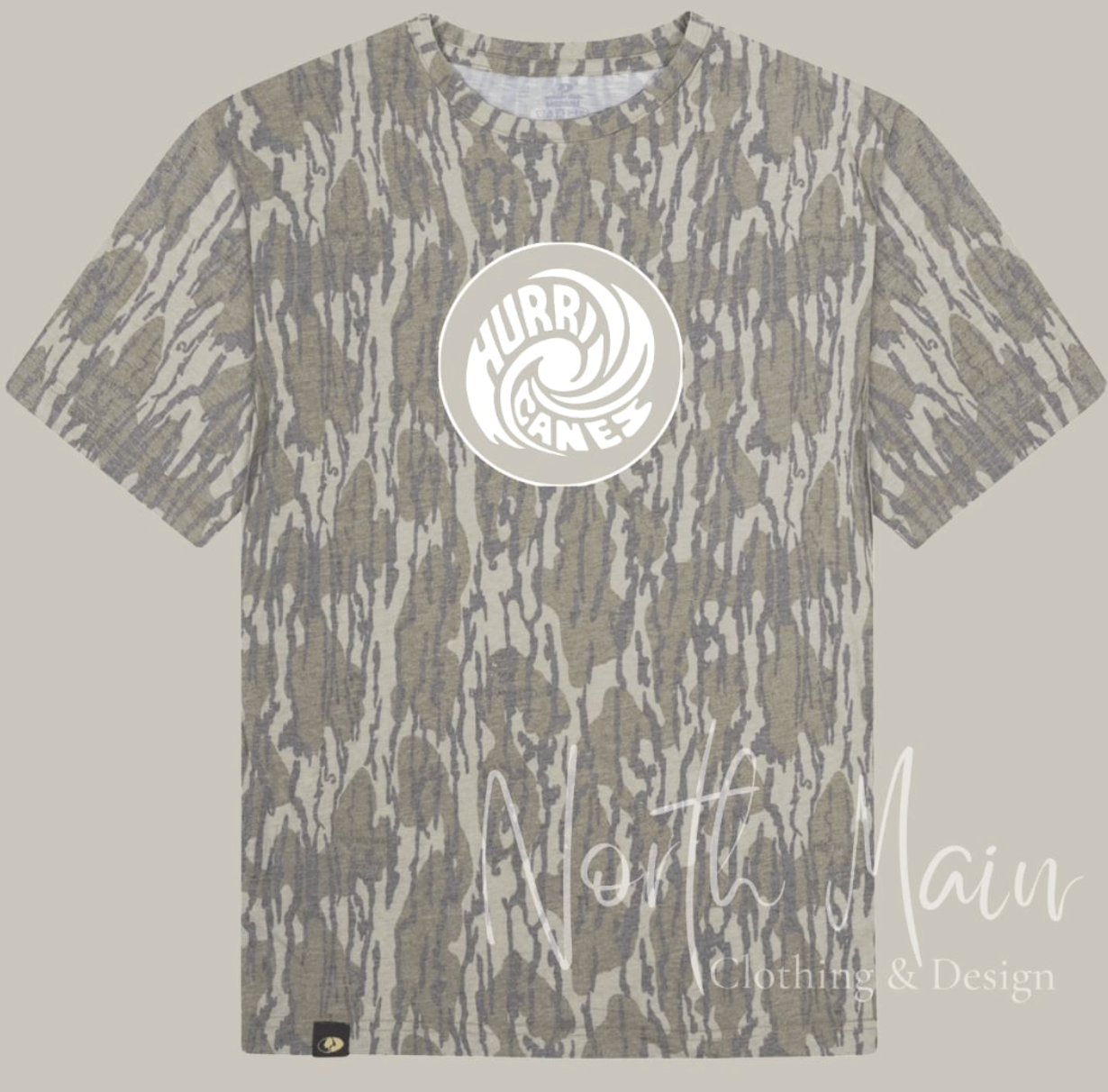 Wash out Camo Short Sleeve Tee