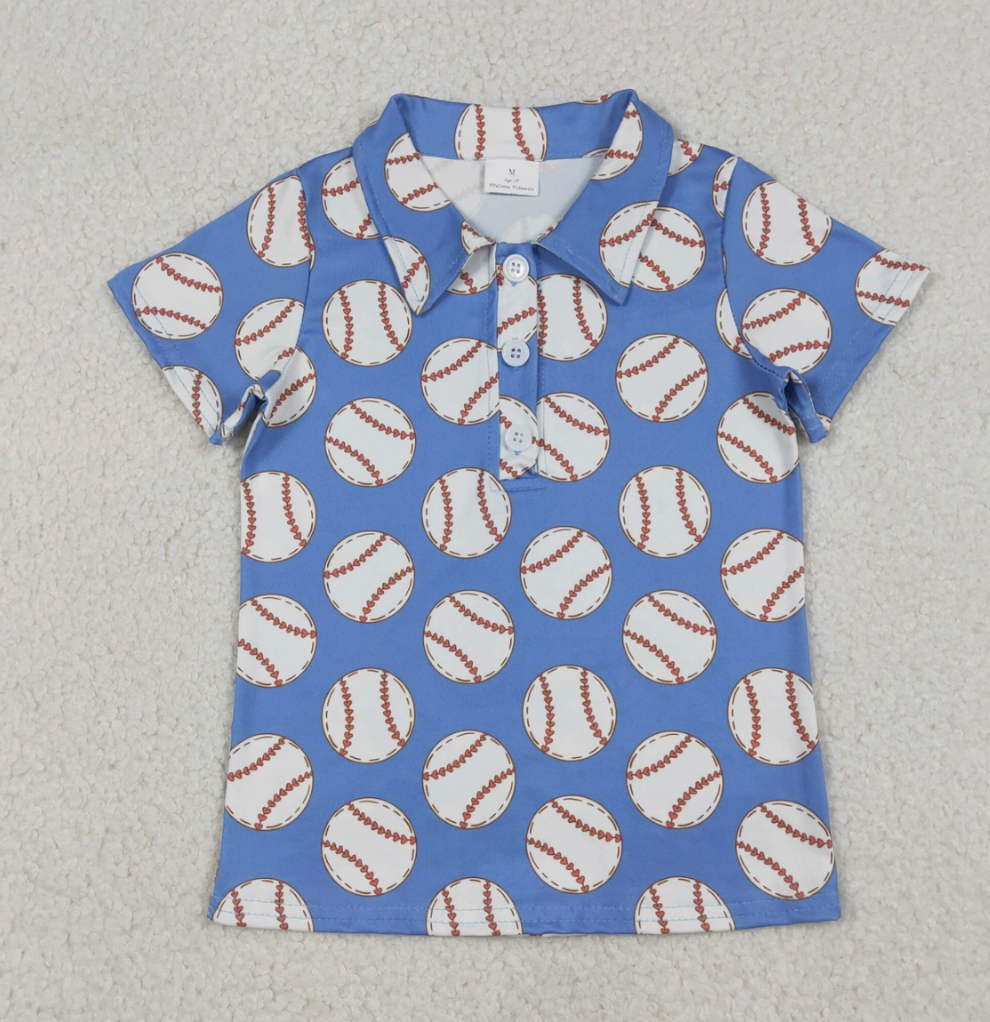 Boys Baseball Polo