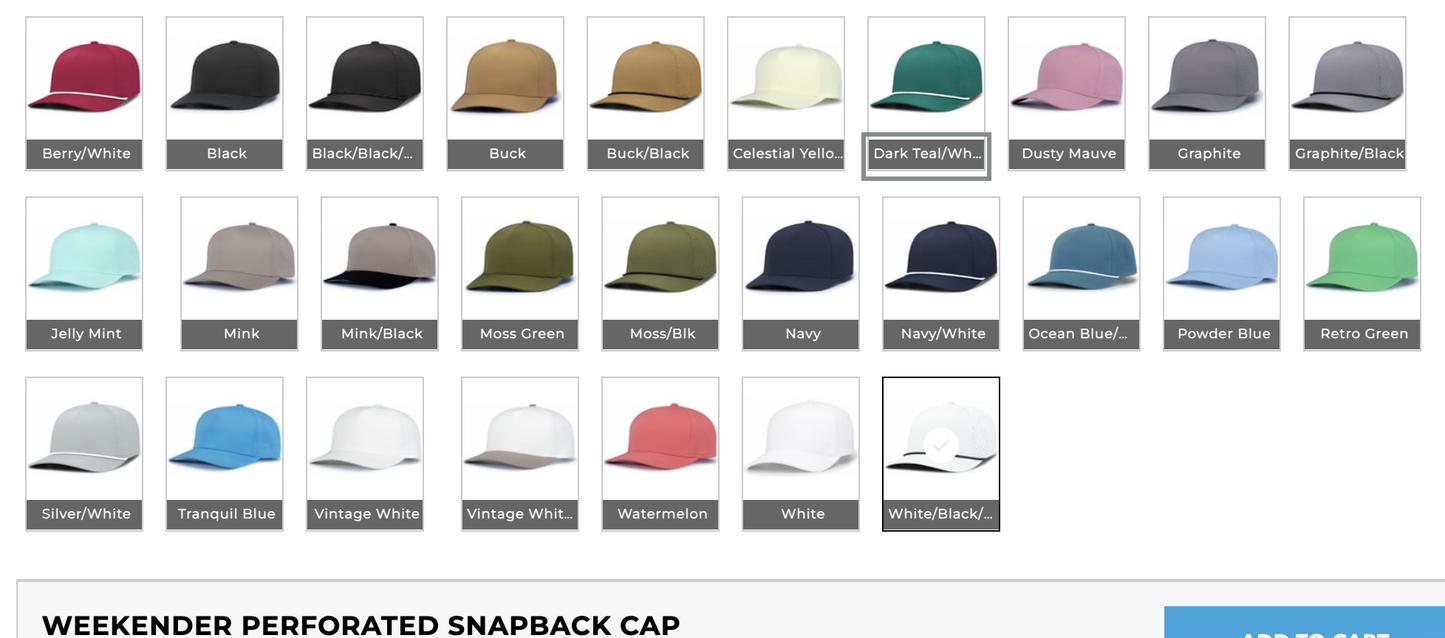 Baseball Stitch Cap