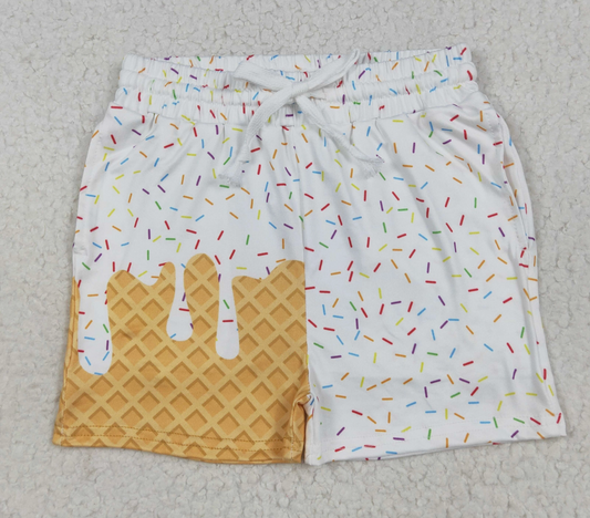 Ice Cream Drip Sprinkle Shorts 🍦